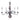 Framburg Jamestown 5 - Light Mahogany Bronze Dining Chandelier 9125 MB
