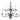 Framburg Jamestown 14 - Light Mahogany Bronze Foyer Chandelier 9135 MB
