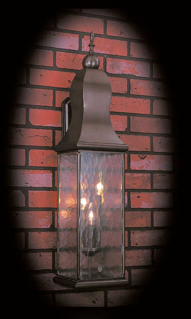 Framburg Marquis 3 - Light Mahogany Bronze Exterior Wall Mount 9268 MB