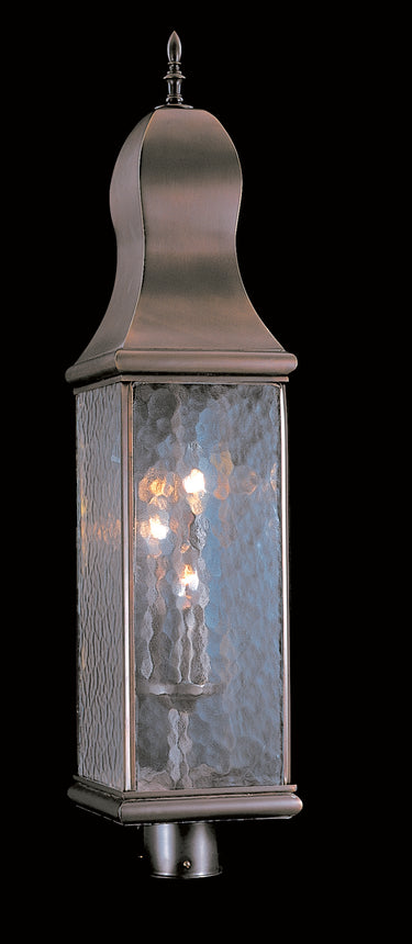 Framburg Marquis 3 - Light Mahogany Bronze Exterior Post Mount 9270 MB