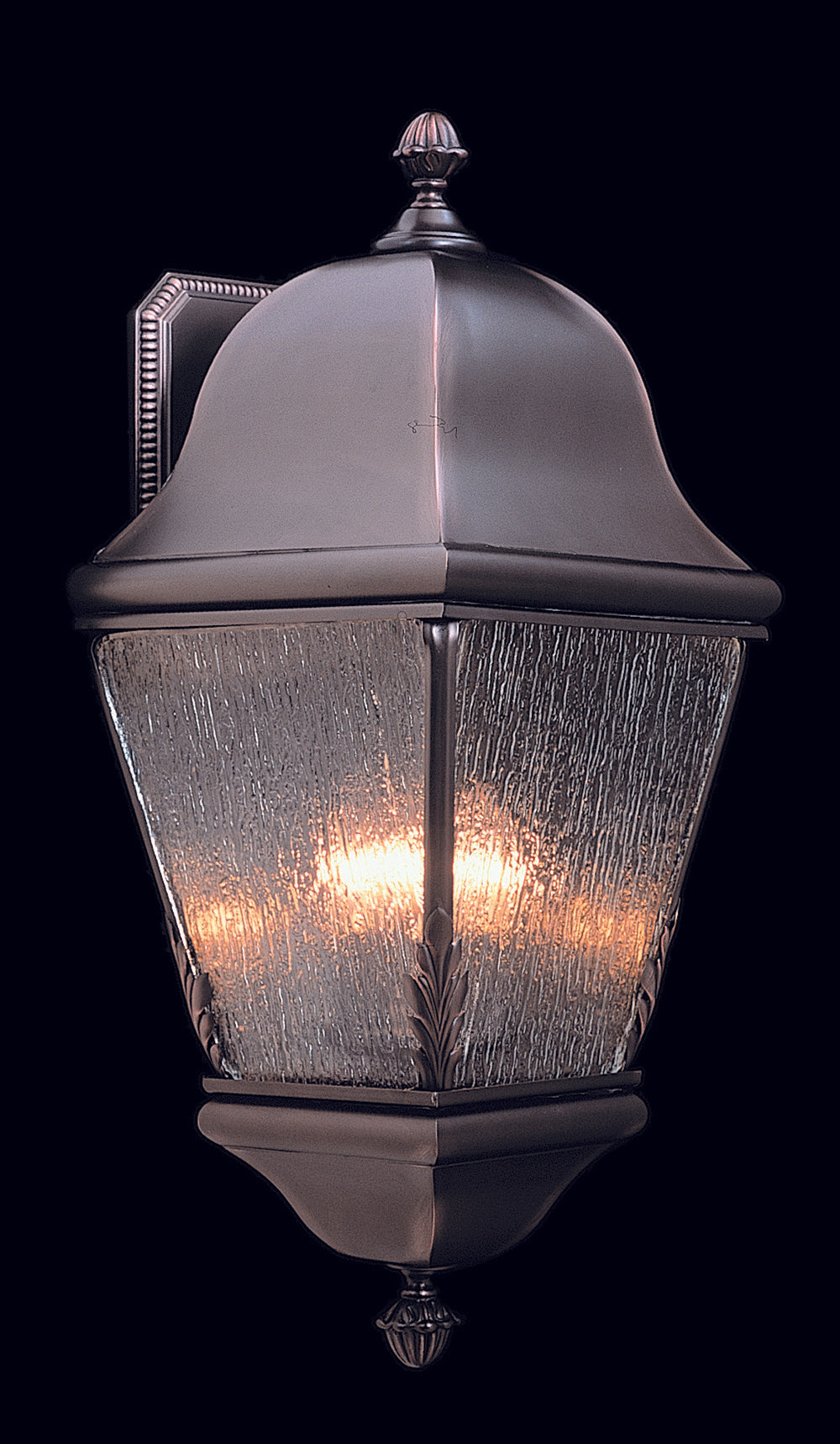 Framburg 3-Light Siena Bronze Coeur De Lion Exterior Wall Mount