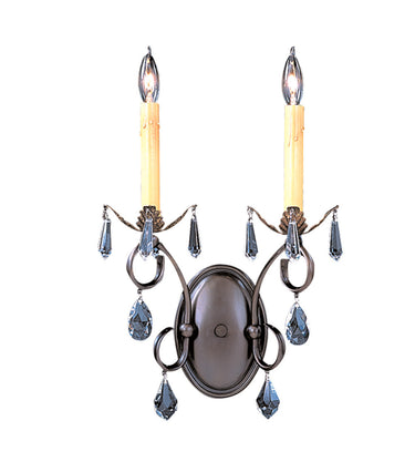 Framburg Liebestraum 2 - Light Mahogany Bronze Wall Sconce 9902 MB
