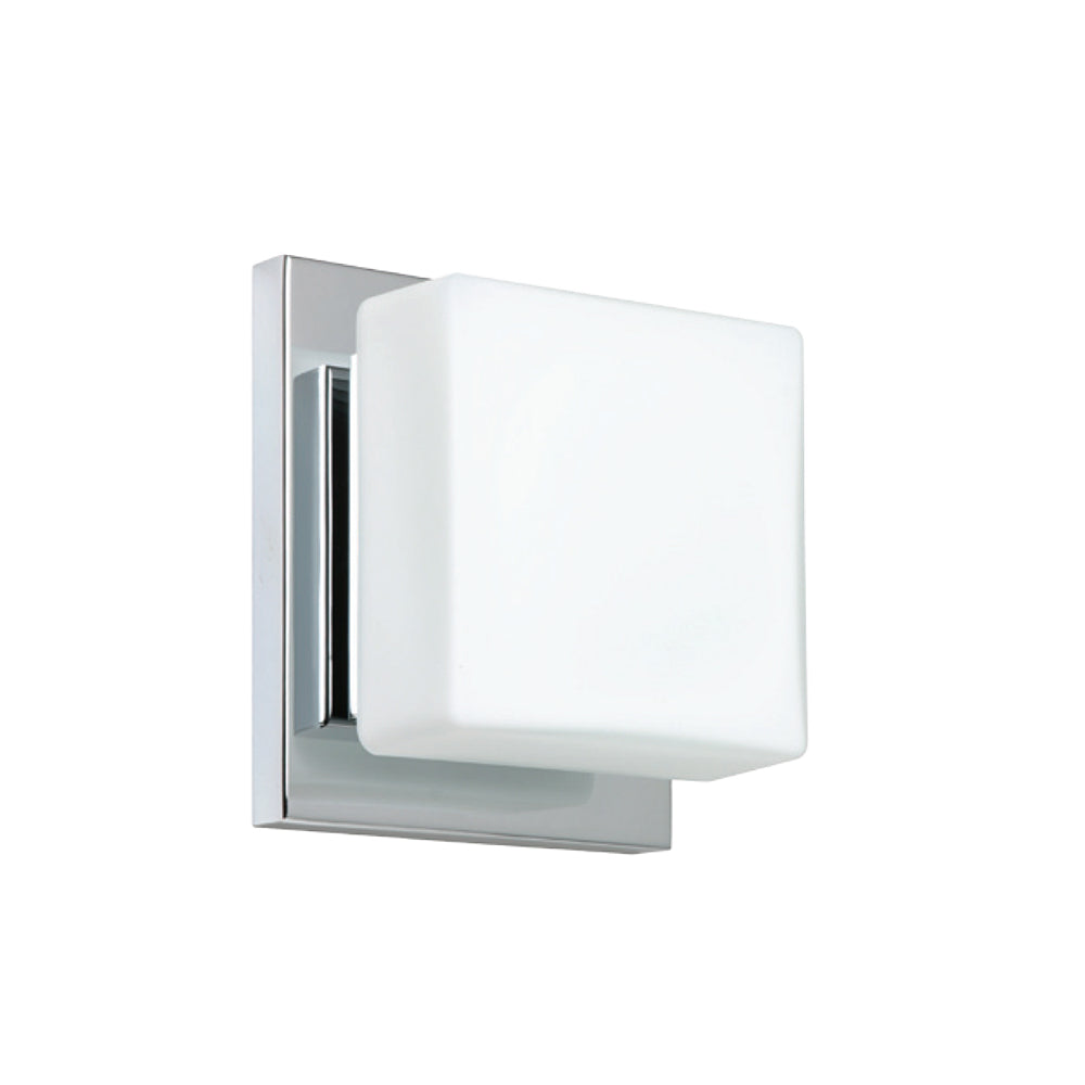 lex 1 Bath Light by Besa Lighting - Opal Glass Detail