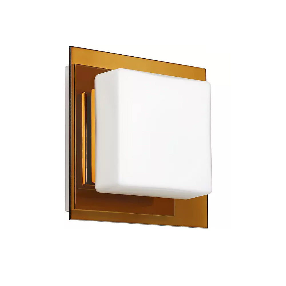 Alex 1 Bath Light by Besa Lighting - Soft Opal Glow