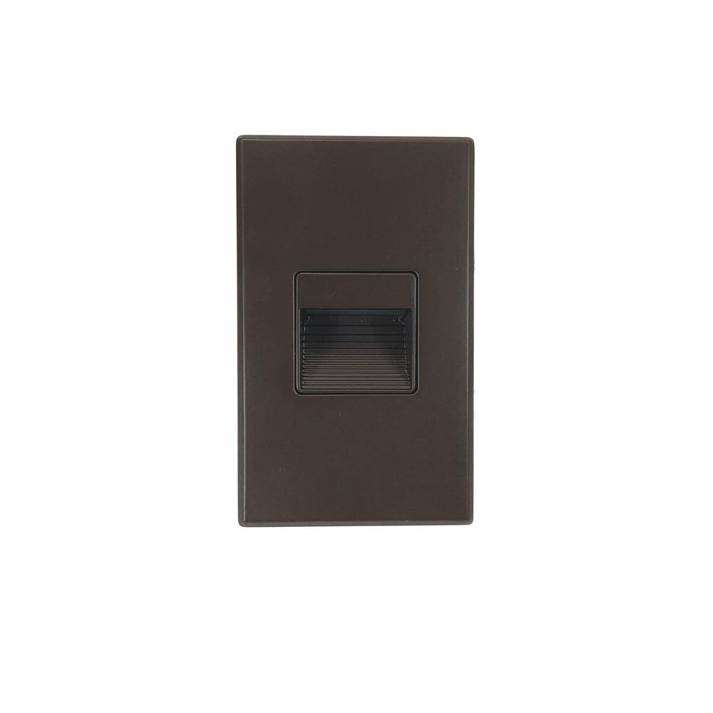Nora Lighting Ari LED Step Light with Interchangeable Face Plate