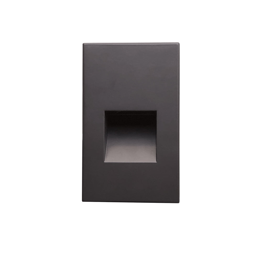 Nora Lighting Ari LED Step Light with Vertical Face Plate