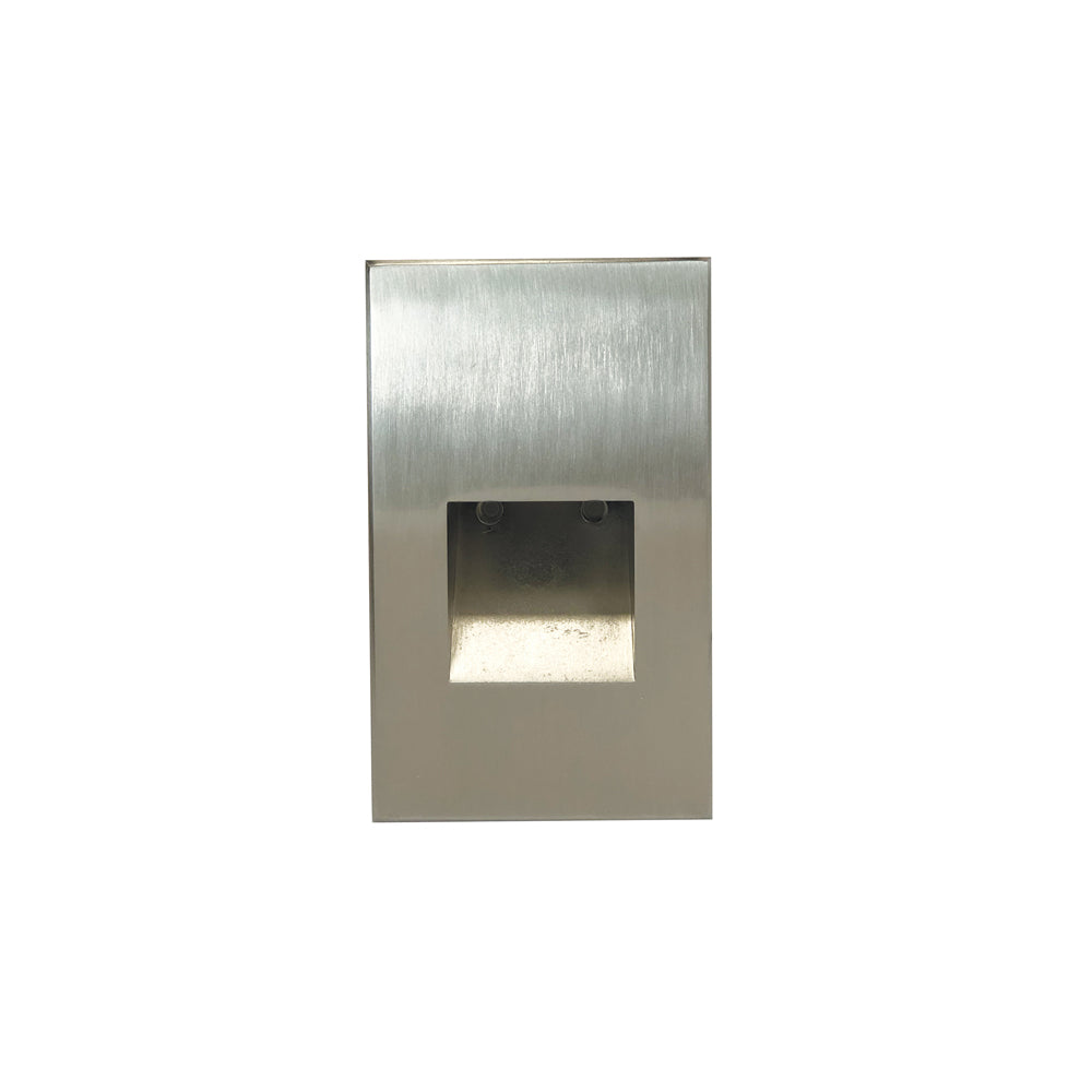 Nora Lighting Ari LED Step Light with Vertical Face Plate
