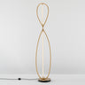 Artemide Arrival LED Floor Lamp - Modern Sculptural Design, Brass