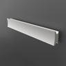 Artemide LineaCurve 36 inch curved LED wall and ceiling light for modern homes, hotels, or office interiors