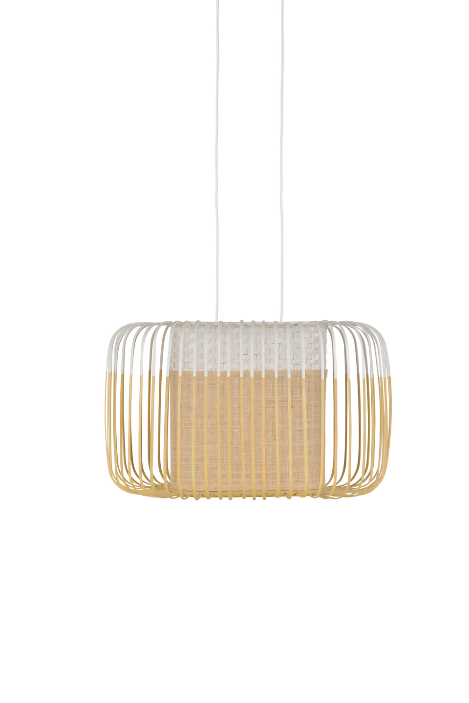 Bamboo Oval Pendant Small by Forestier