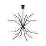 Sean Lavin Belterra Chandelier, 43" Natural Brass, Modern Lighting Fixture