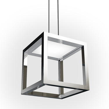 Modern Boxer 6" Square Pendant Light – Blackjack Lighting for Home and Office