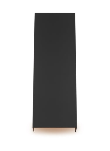 Brompton Large Wall Sconce illuminating a contemporary living room