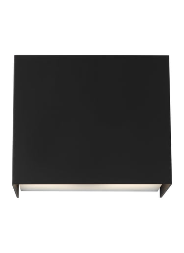 Brompton Small Wall Sconce by Visual Comfort Modern in a contemporary living room
