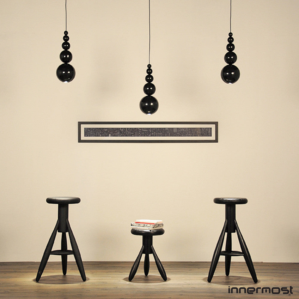 Bubble Spotlight Pendant Light  | Black Modern Hanging Lamp
