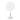 Modern White Glass Sphere Table Lamp by Artemide