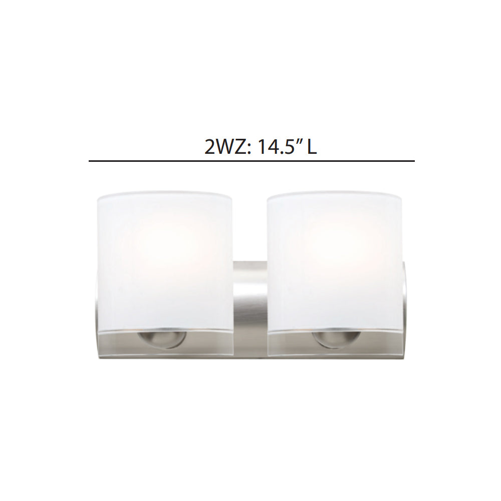 Besa Lighting Celtic Opal 2-Light Vanity