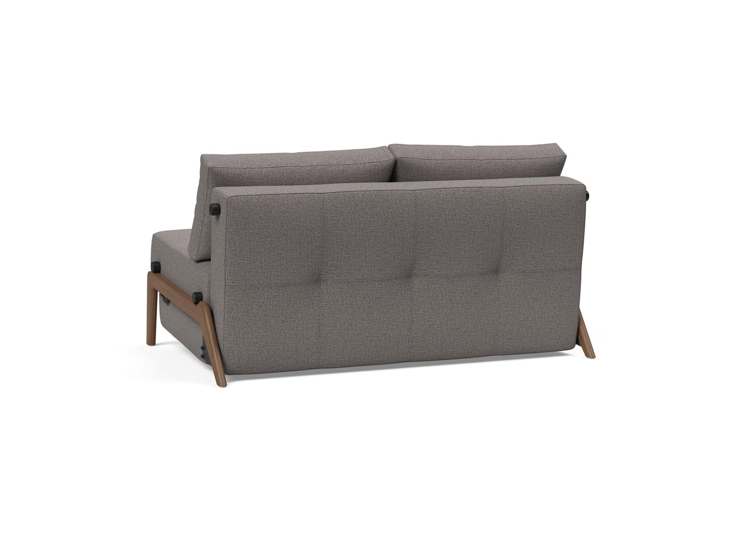 Innovation Living Cubed Full Sofa Bed with Dark Wood Legs