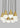 Adjustable Height Cupola Chandelier - 8 Light, Brass Finish