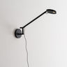 Modern LED Wall Sconce - Artemide Demetra Micro in Grey