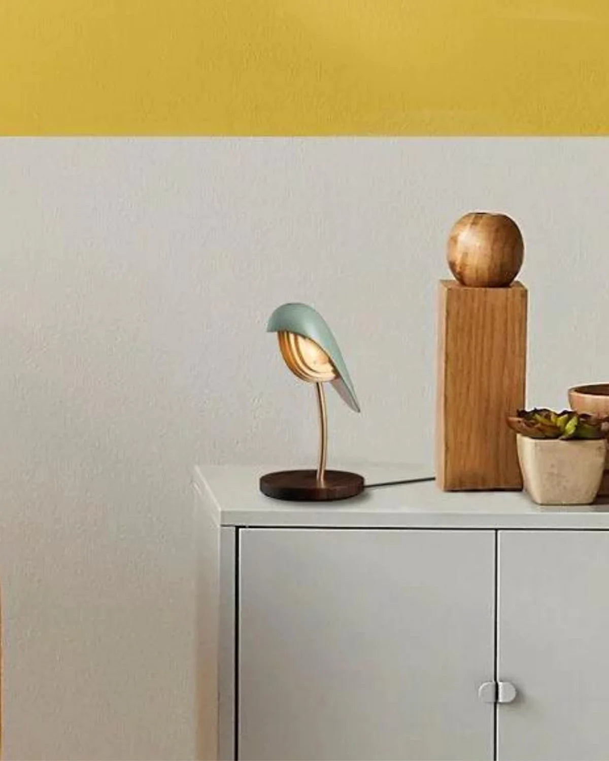 Daqiconcept Desk Lamp Bird Olive Green