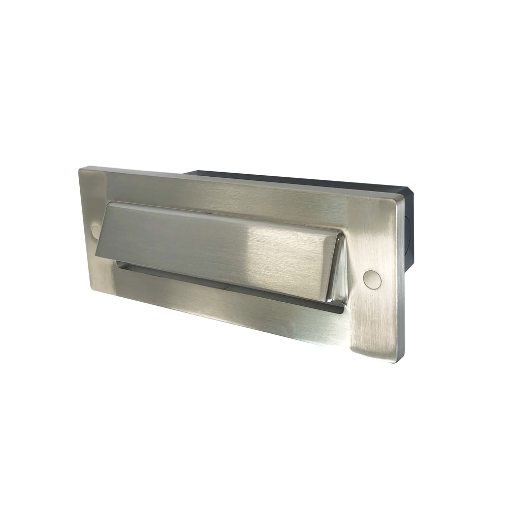 Nora Lighting Dimmable 120V Brick LED Step Light with Shroud Face Plate