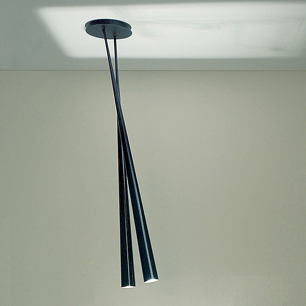 Drink Bicono Carbon Fiber Ceiling Light by Karboxx