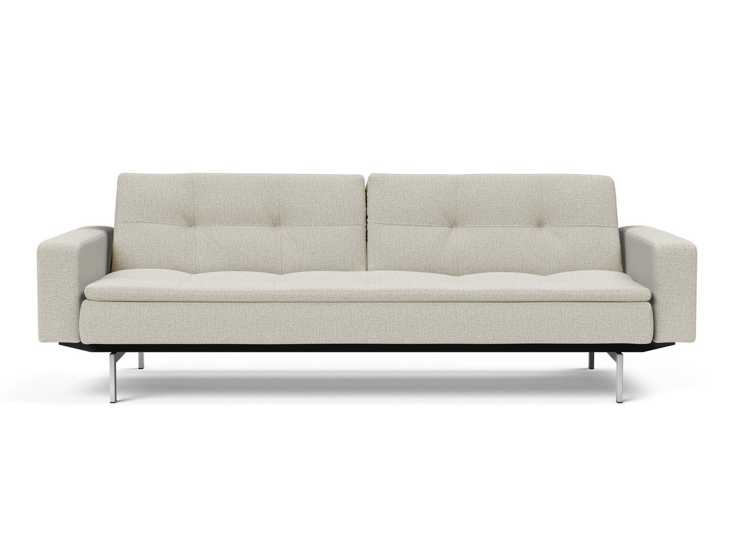 Innovation Living Dublexo Sofa Bed Stainless Steel with Arms