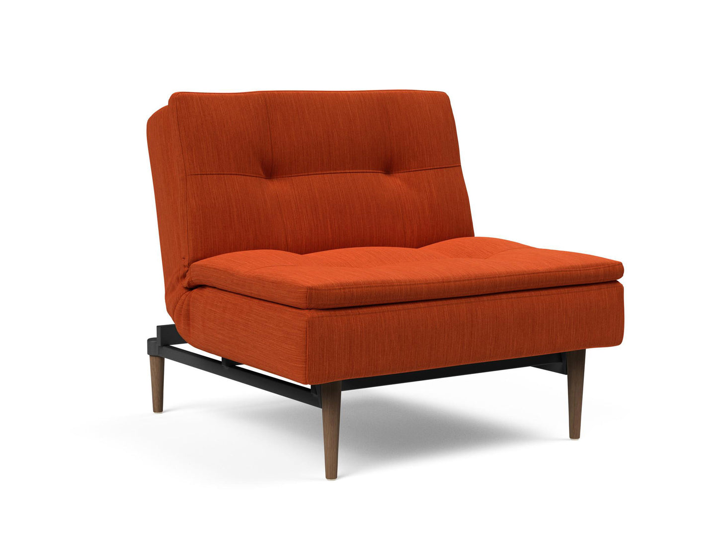 Innovation Living Dublexo Deluxe Chair with Dark Wood Legs