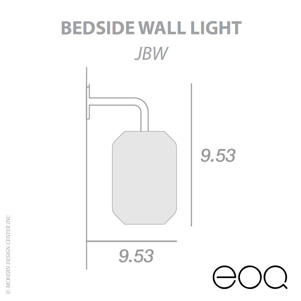 EOQ Joseph Bedside Wall Lamp