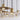 Brass finish Eaves 18 light linear chandelier, minimalist design, 3000K integrated LED, ETL listed.