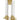 Eaves 18 light linear LED chandelier, natural brass finish, modern kitchen island lighting, 3000K warm white.