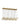 Large Modern Multi-Light Linear Pendant | Eaves Chandelier | High Ceiling Lighting