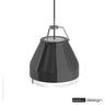 Cowbelle Pendant Jet Black by Esko Design | Esko Design | LoftModern