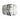 Outdoor wall light Fresnel lamp with sleek white aluminum design