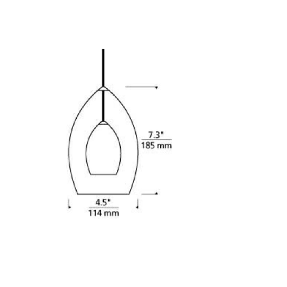 Tech Lighting Fire Pendant