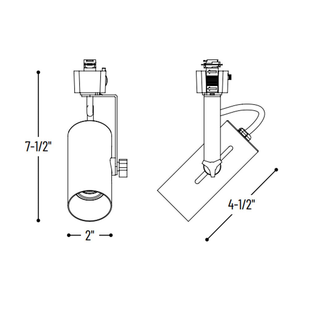 Nora Lighting Flatback Universal Lamp Holder NTH-139