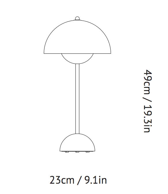 &Tradition Flowerpot Table Lamp VP3 - New