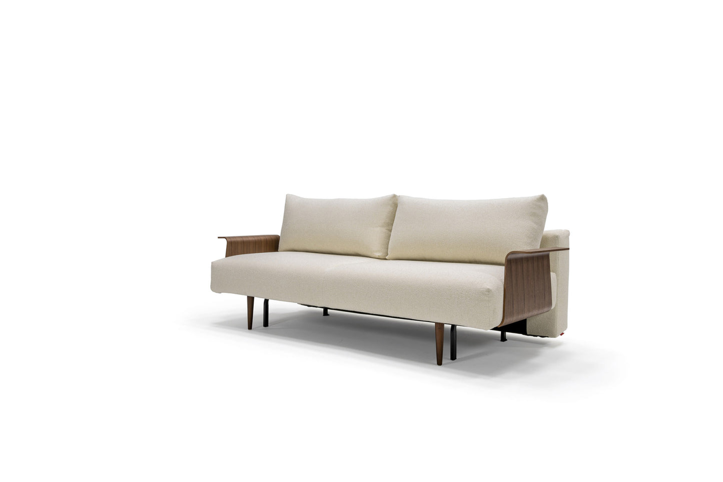 Innovation Frode Sofa Bed with Walnut Arms