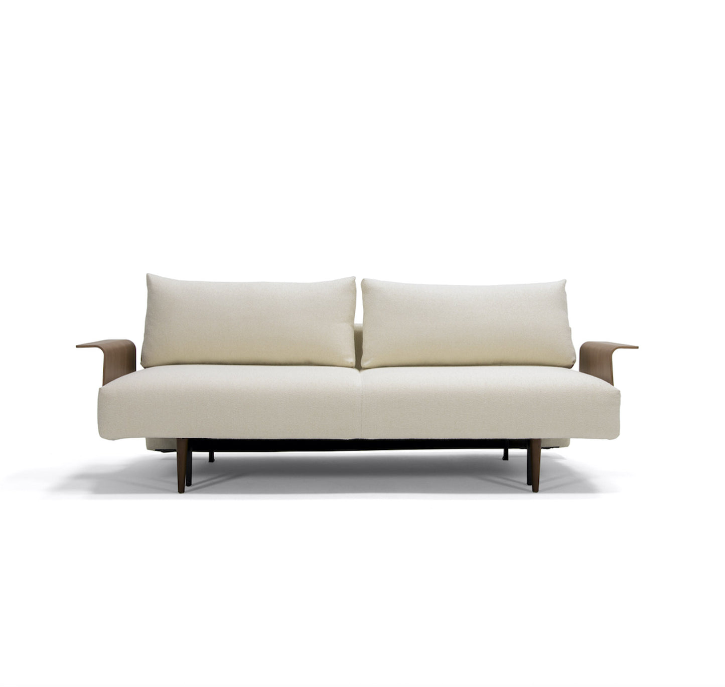 Innovation Frode Sofa Bed with Walnut Arms