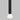 Nightshade Black slim pendant light, versatile for retail or hospitality design.