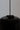 Modern kitchen pendant lighting with black ceramic bowl diffuser