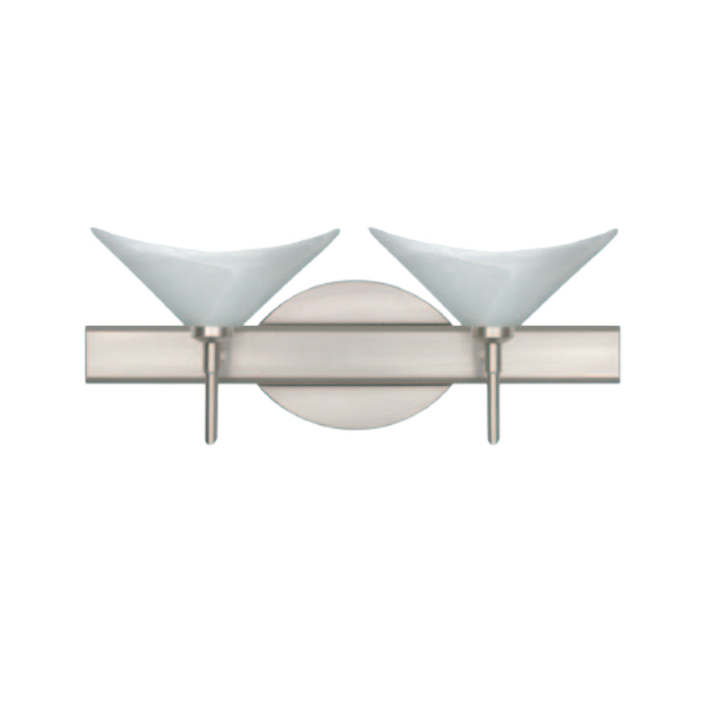 Besa Lighting Hoppi 2 Round Canopy Vanity Light