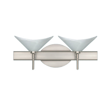 Besa Lighting Hoppi 2 Round Canopy Vanity Light
