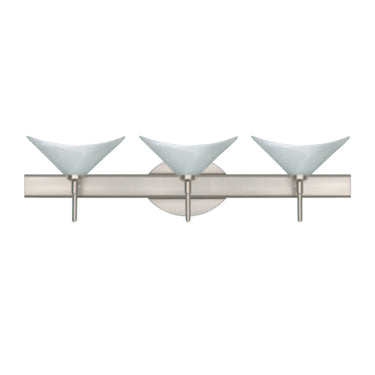 Besa Lighting Hoppi 3 Round Canopy Vanity Light