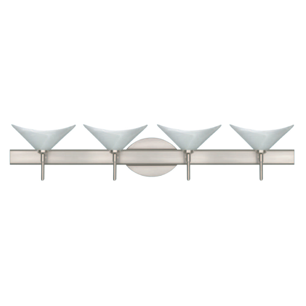 Besa Lighting Hoppi 4 Round Canopy Vanity Light