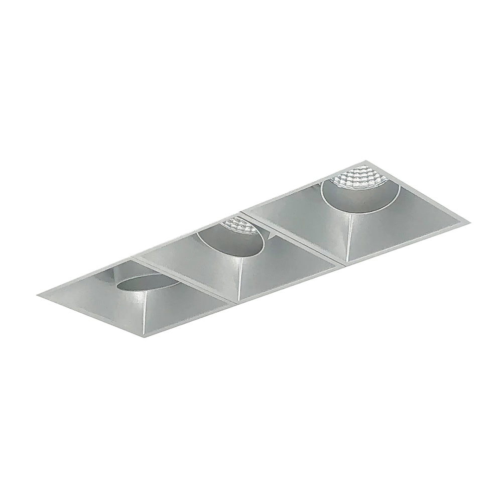 Nora Lighting Iolite MLS Three Head, Trimless Adjustable Snoot