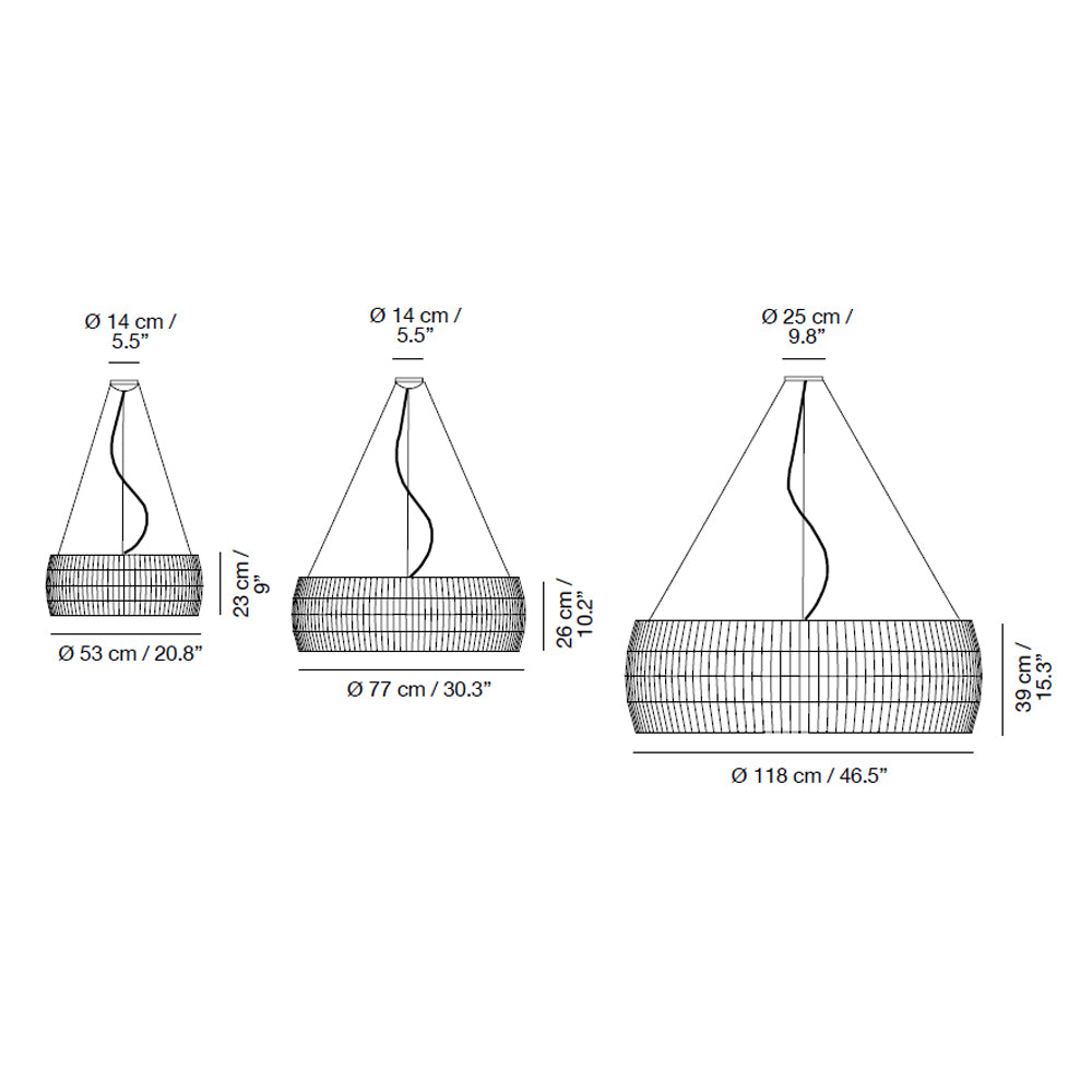 Isamu Pendant Light by Carpyen