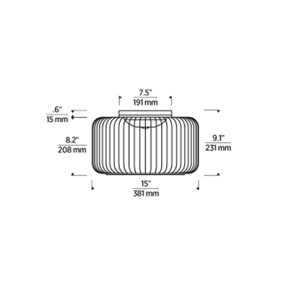 Tech Lighting Kai 15 Flush Mount