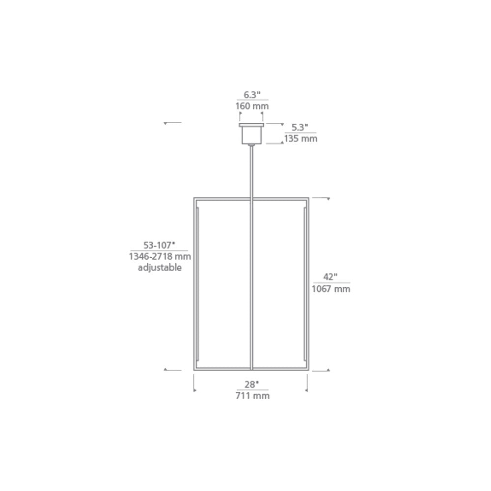 Tech Lighting Kenway 42 Pendant